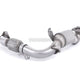 Milltek Ford Fiesta Mk7/Mk7.5 1.0T EcoBoost (100/125/140PS) 2013-2017 Large Bore Downpipe and Hi-Flow Sports Cat Exhaust - OE Fitment