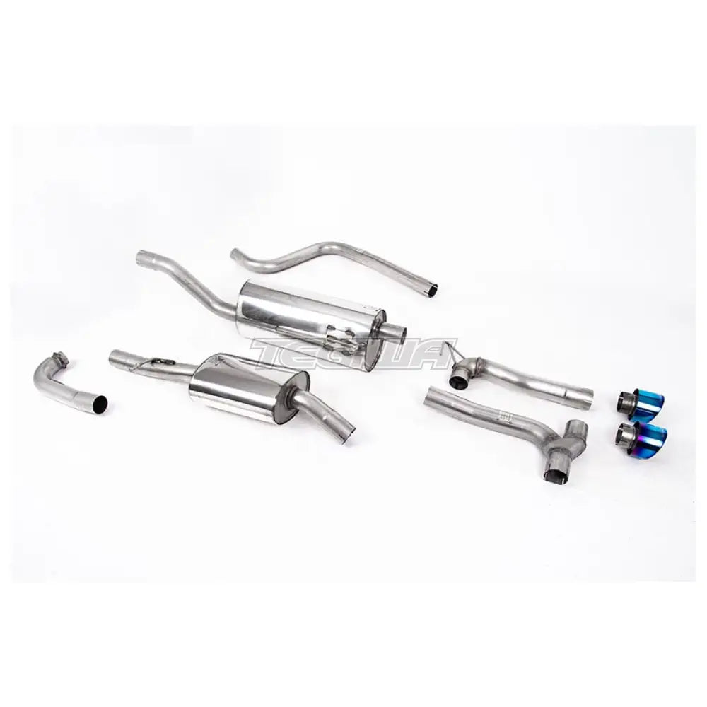 Milltek Ford Fiesta Mk8 1.0T EcoBoost ST-Line 3 & 5 Door (Non-OPF/GPF Models Only) 2017-2019 Cat-back Exhaust