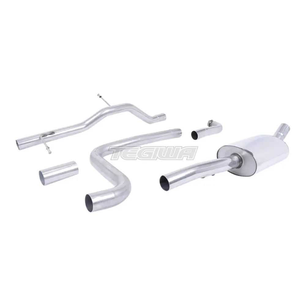 Milltek Ford Fiesta Mk8 1.0T EcoBoost ST-Line 3 & 5 Door (Non-OPF/GPF Models Only) 2017-2019 Cat-back Exhaust