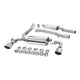 Milltek Ford Focus Mk3 RS 2.3-litre EcoBoost 4wd 5-Door Hatchback 2016-2018 Cat-back Exhaust