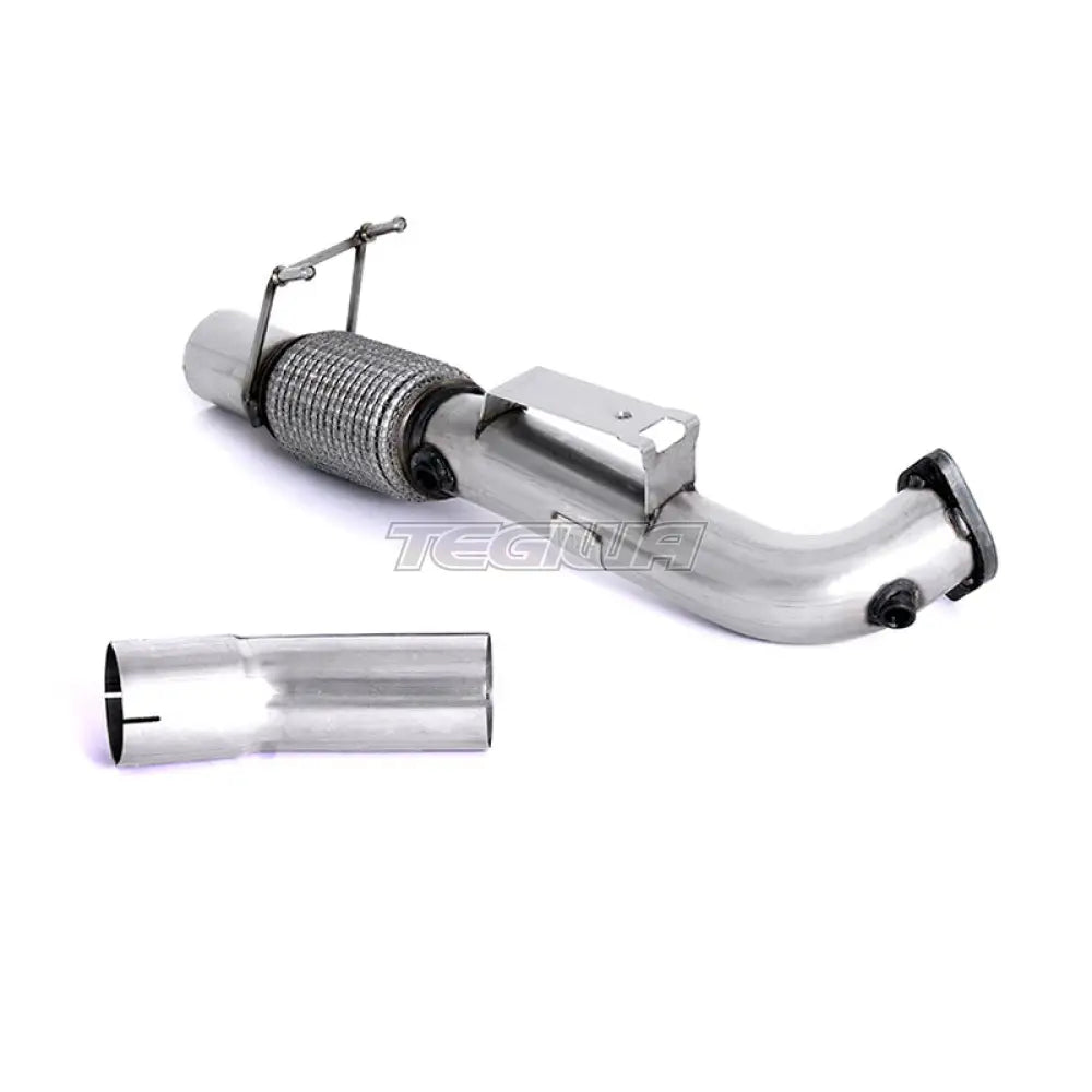 Milltek Ford Focus Mk3 RS 2.3-litre EcoBoost 4wd 5-Door Hatchback 2016-2018 Large-bore Downpipe and De-cat Exhaust - SSXFD195