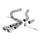 Milltek Ford Focus Mk3 ST 2.0-litre TDCi 5-Door Hatchback (Diesel) 2012-2018 Cat-back Exhaust