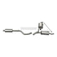 Milltek Renault Clio 200 (inc. Cup) 2009-2012 Cat-back Exhaust - Uses OE Tailpipes