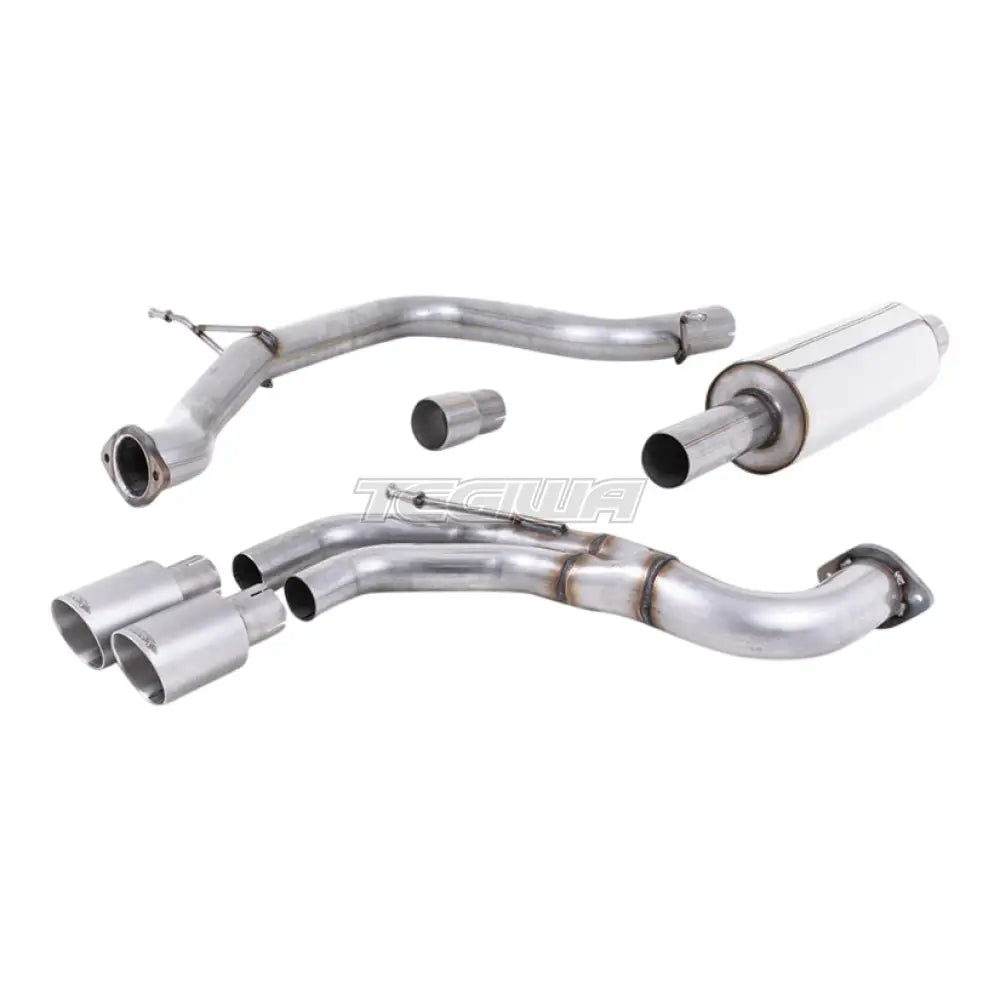 Milltek Seat Leon FR 2.0 TDI 184PS SC and 5-door (manual and DSG-auto) 2013-2020 Cat-back Exhaust