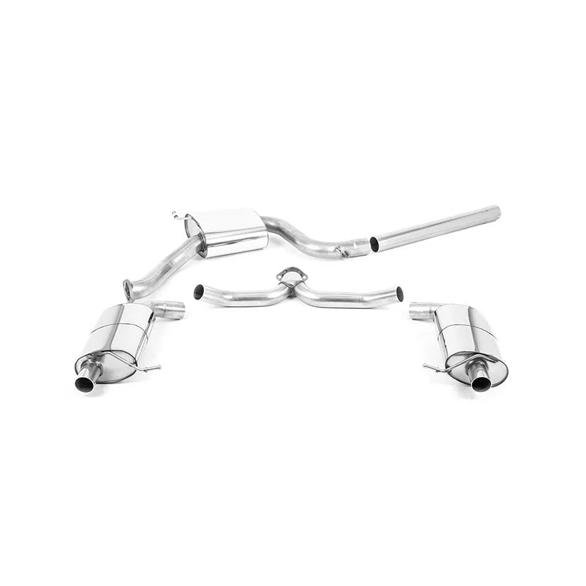 Milltek Skoda Octavia vRS 2.0 TSI 245PS Hatch & Estate (manual and DSG-auto OPF/GPF Only & Post Facelift) 2019-2020 Cat-back Exhaust