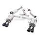 Milltek Subaru Impreza WRX STi Saloon / Sedan 2014-2024 Cat Back Exhaust