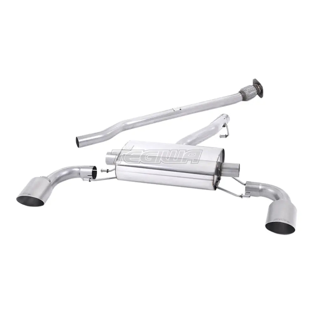 Milltek Toyota GT86 2.0 litre 2012-2021 Secondary Cat-back Exhaust