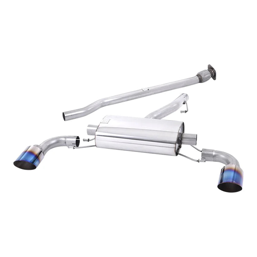 Milltek Toyota GT86 2.0 litre 2012-2021 Secondary Cat-back Exhaust
