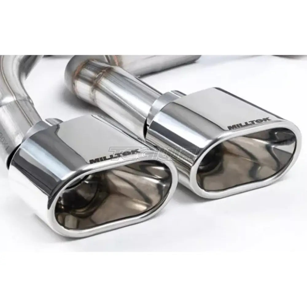 Milltek Valved Cat Back System Range Rover Sport L461 P400 3.0 22 + Polished Oval Exhaust Systems