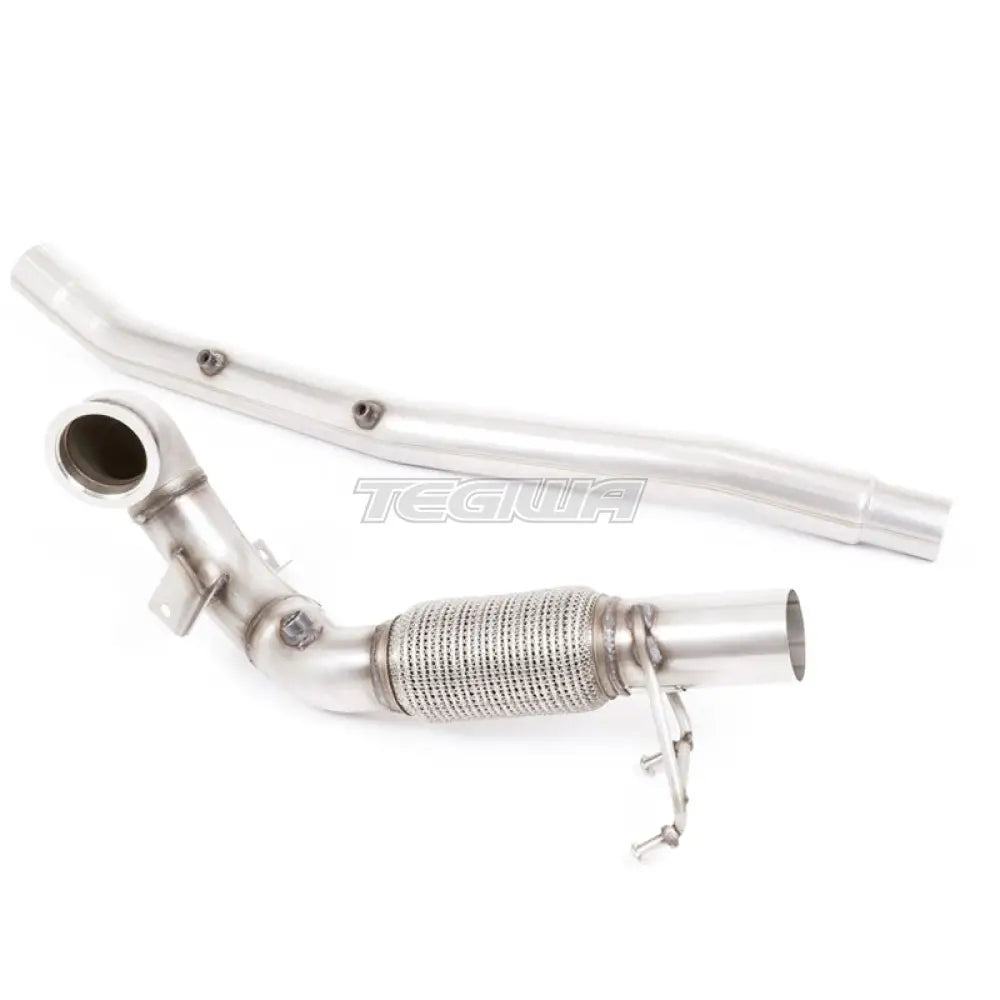 Milltek Volkswagen Arteon 2.0TSI 280PS 4Motion (OPF/GPF Vehicles Only) 2019-2023 Large-bore Downpipe and De-cat Exhaust - Must be fitted with OE Cat-back system