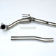 Milltek Volkswagen Golf Mk5 GTi 2.0T FSI 2004-2009 Large-bore Downpipe and De-cat Exhaust - Fits with 3" Milltek System