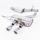 Milltek Volkswagen Golf Mk6 R 2.0 TFSI 270PS 2009-2013 Cat Back Exhaust