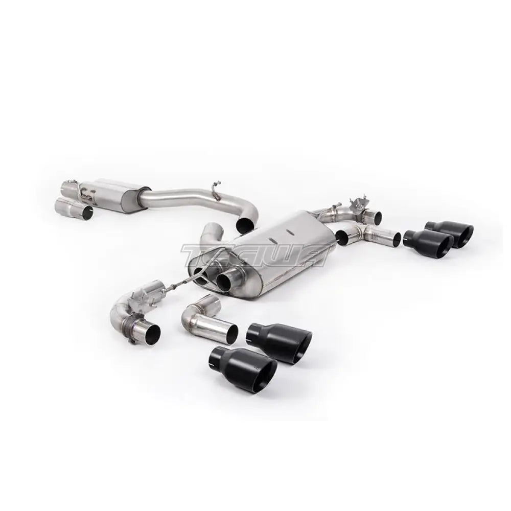 Milltek Volkswagen Golf Mk7.5 R 2.0 TSI 300PS (GPF Equipped Models Only) - 80mm Race Systems 2019-2022 Cat-back Exhaust