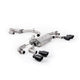 Milltek Volkswagen Golf Mk7.5 R 2.0 TSI 300PS (GPF Equipped Models Only) - 80mm Race Systems 2019-2022 Cat-back Exhaust