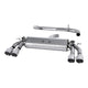 Milltek Volkswagen Golf MK7 R 2.0 TSI 300PS 2014-2016 Cat Back Exhaust