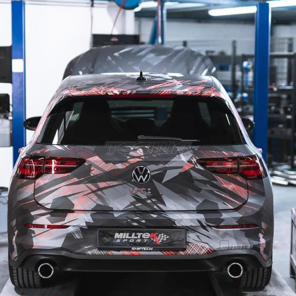Milltek Volkswagen Golf Mk8 GTi Clubsport (300ps OPF/GPF Equipped Models Only) 2021-2023 Particulate Filter-back Exhaust