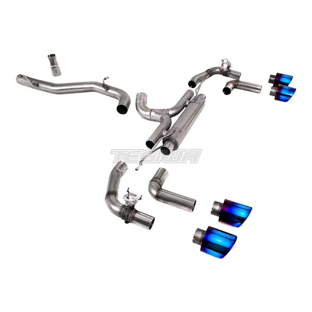 Milltek Volkswagen Golf Mk8 R 2.0 TSI 320PS (GPF Equipped Models) 2021-2024 Particulate Filter-back Exhaust