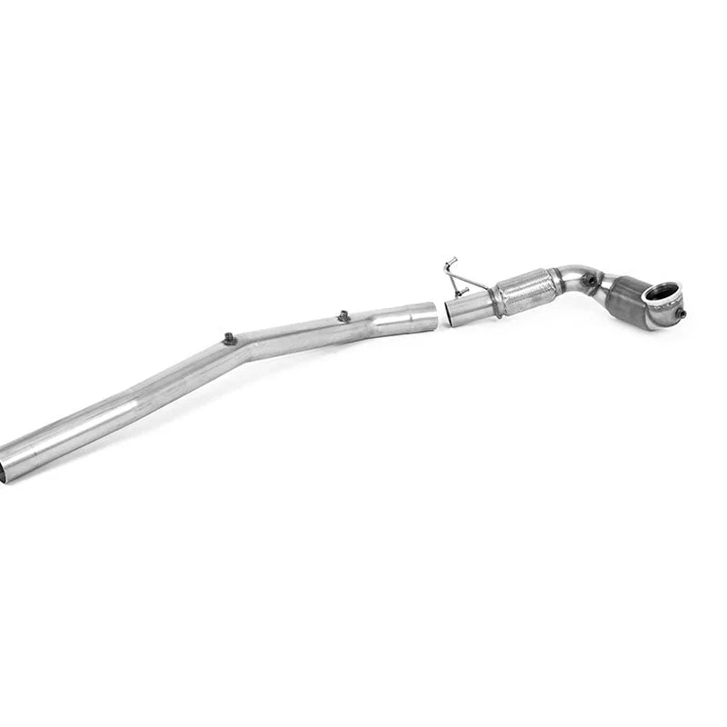 Milltek Volkswagen Golf Mk8 R 2.0 TSI 320PS (GPF Equipped Models Only) 2021-2023 Large Bore Downpipe and Hi-Flow Sports Cat Exhaust