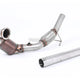 Milltek Volkswagen Polo GTI 1.8 TSI 192PS (3 & 5 door) 2015-2018 Large Bore Downpipe and Hi-Flow Sports Cat Exhaust - Fits with Milltek System
