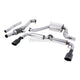 Milltek Volkswagen Scirocco R 2009-2016 Turbo-back including Hi-Flow Sports Cat Exhaust - 3" - SSXVW153