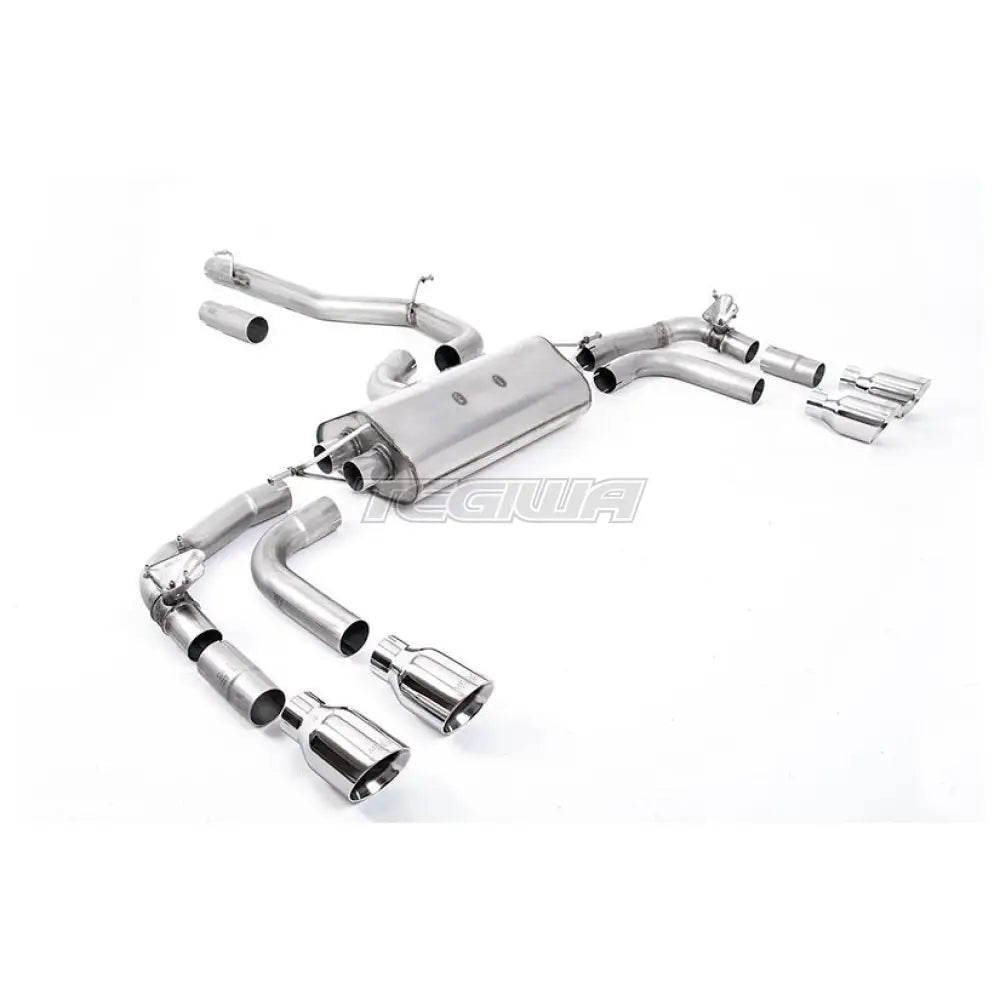 Milltek Volkswagen Tiguan R 320ps (OPF/GPF Models Only) 2021-2023 Particulate Filter-back Exhaust