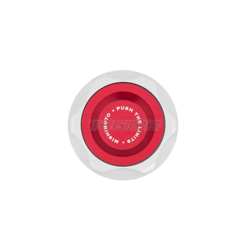 Mishimoto Acc Oil Filler Caps For Toyota Cap Red - Clearance Engine Bay