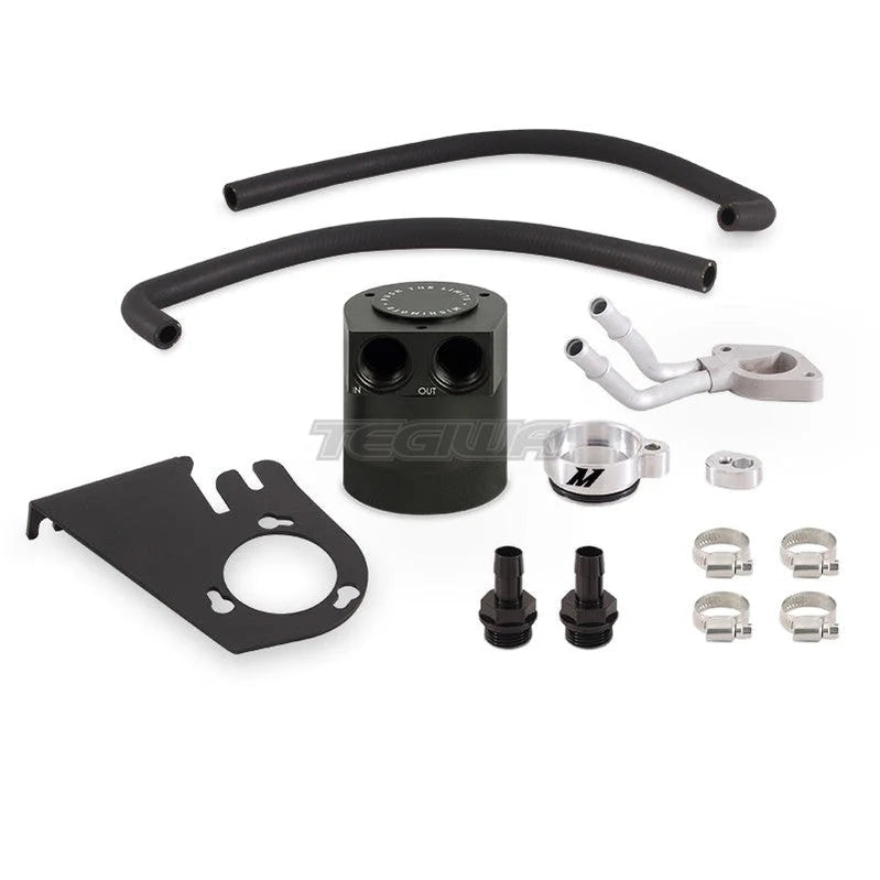 Mishimoto Baffled Oil Catch Can Kit Ford 6.7L Powerstroke 11-16