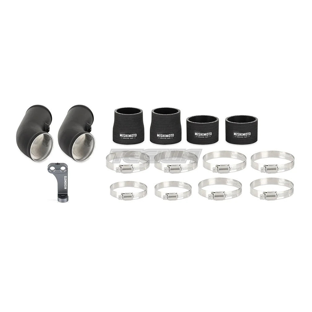 Mishimoto Charge Pipes Micro-Wrinkle Black BMW F1X M5 M6 12-18
