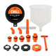 Mishimoto No-Spill Coolant Funnel Kit 15 Piece