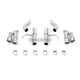 Mishimoto Quad Tip Race Axleback Exhaust System Chevrolet Camaro 2.0T 16+