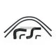 Mishimoto Replacement Coolant Hose Kit Ford Mustang V8 64-69