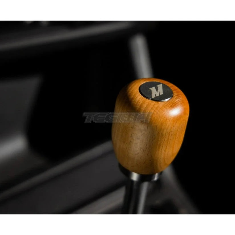 Mishimoto Short Steel Core Wood Shift Knob