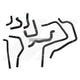 Mishimoto Silicone Ancillary Hose Kit Subaru WRX 01-05