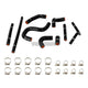 Mishimoto Silicone Heater Hose Kit Toyota 4Runner 3.4L With Rear Heater 96-02
