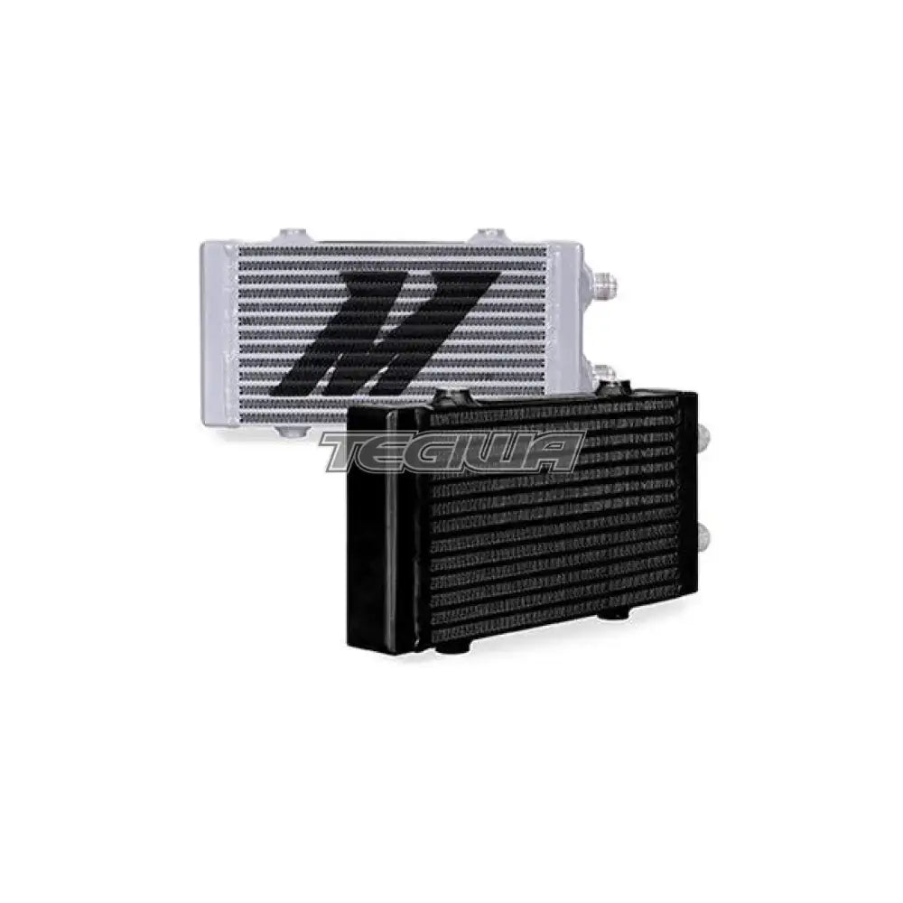 Mishimoto Universal Dual Pass Bar & Plate Oil Cooler Small - Size: Small | Colour: Silver - CLEARANCE SALE Oil Coolers