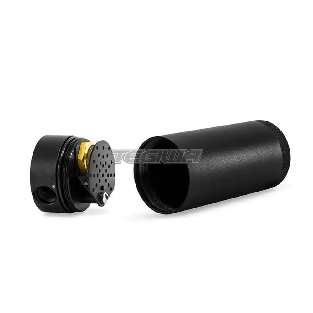Mishimoto XL Compact Baffled Oil Catch Can 3-Port Black