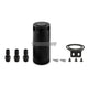 Mishimoto XL Compact Baffled Oil Catch Can 3-Port Black