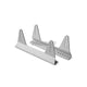 Momo Aluminum Side Mountings Silver Seat