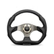 Momo Eagle - Black Leather Anthracite Centre 350Mm Steering Wheels And Accessories