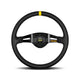 Momo Model 03 - Steering Wheel 350Mm Black Spoke/Black Leather Wheels And Accessories