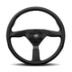 Momo Montecarlo Steering Wheel 350Mm-380Mm Black Leather 380Mm Wheels And Accessories