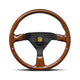 Momo Montecarlo Steering Wheel 350Mm-380Mm Heritage - Wood/Black Spokes 350Mm Wheels And Accessories
