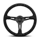 Momo Ultra Steering Wheel 350Mm Black Edition Alcantara/Black Insert Wheels And Accessories