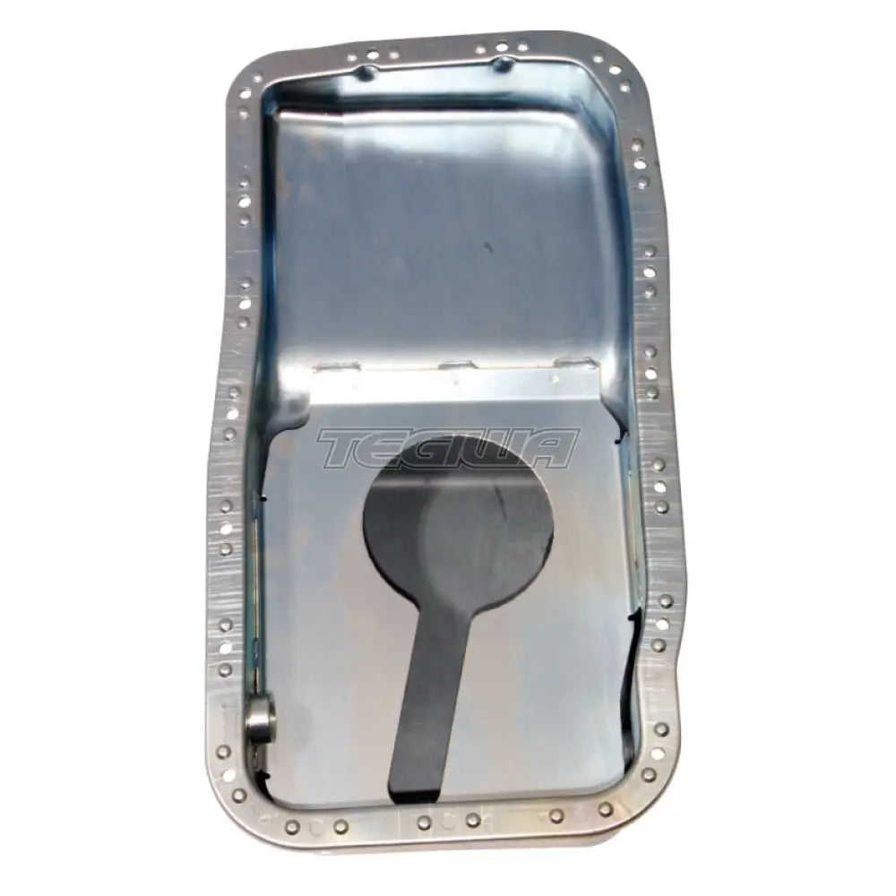Moroso Oil Sump Pan Stock Depth With Drainbacks Honda B Series Pans & Baffles