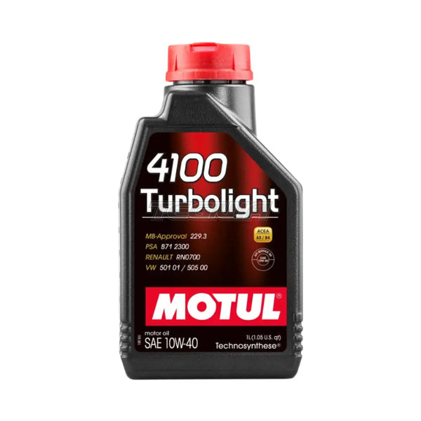 メンテナンス MOTUL Turbolight 4100 Motul 4100 Turbolight Engine Oil 10W-40