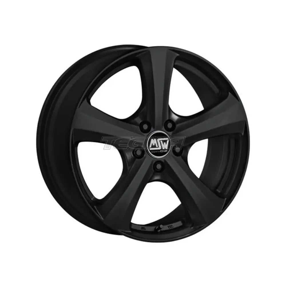 MSW All Season 19 W Alloy Wheel 15x6.5 ET42 4x108 Matt Black 73mm CB Alloy Wheels