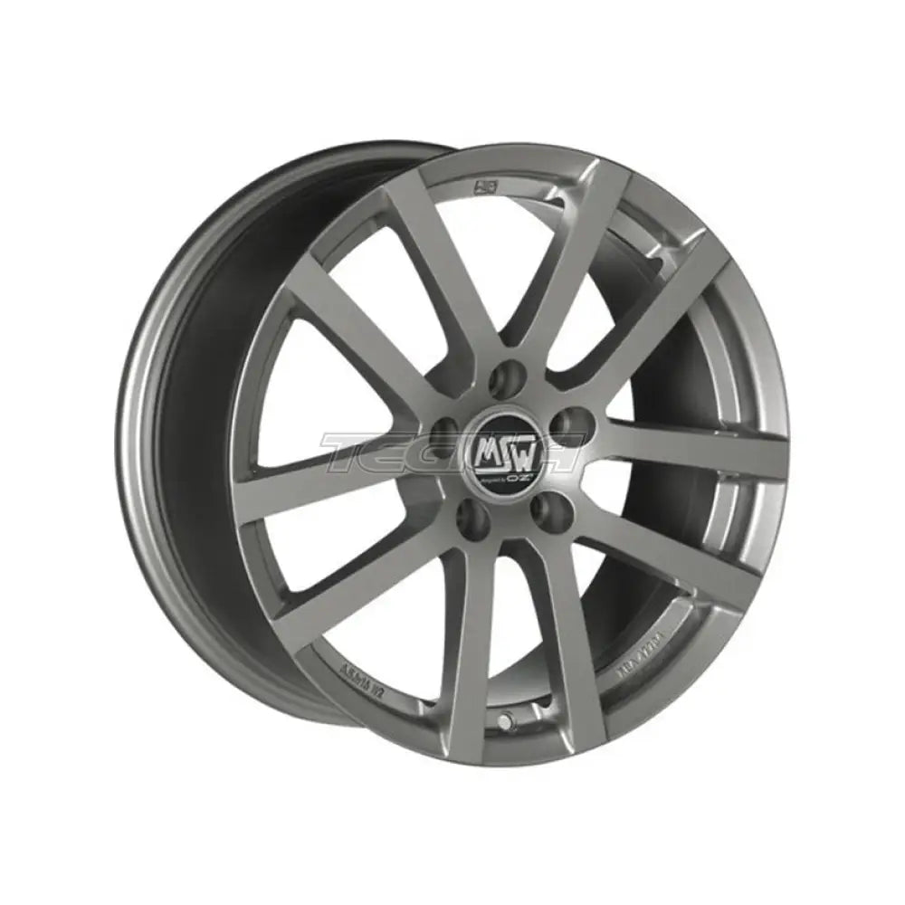 MSW All Season 22 Alloy Wheel 14x5.5 ET45 4x100 Grey Silver 63.4mm CB Alloy Wheels