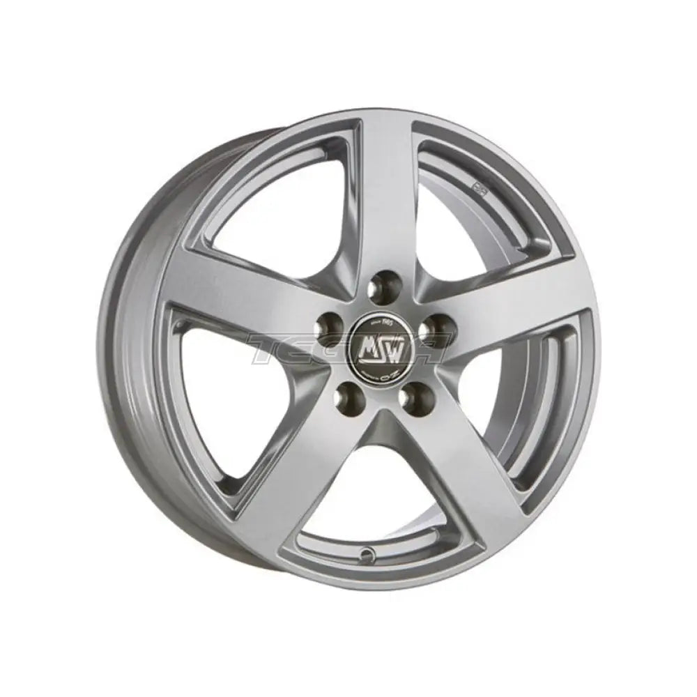 MSW All Season 55 Alloy Wheel 16x6.5 ET41 5x115 Full Silver 70.2mm CB Alloy Wheels