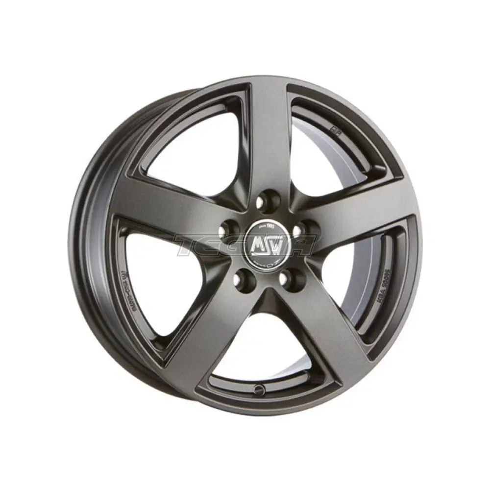 MSW All Season 55 Alloy Wheel 16x6.5 ET48 5x112 Matt Dark Grey 57.1mm CB Alloy Wheels