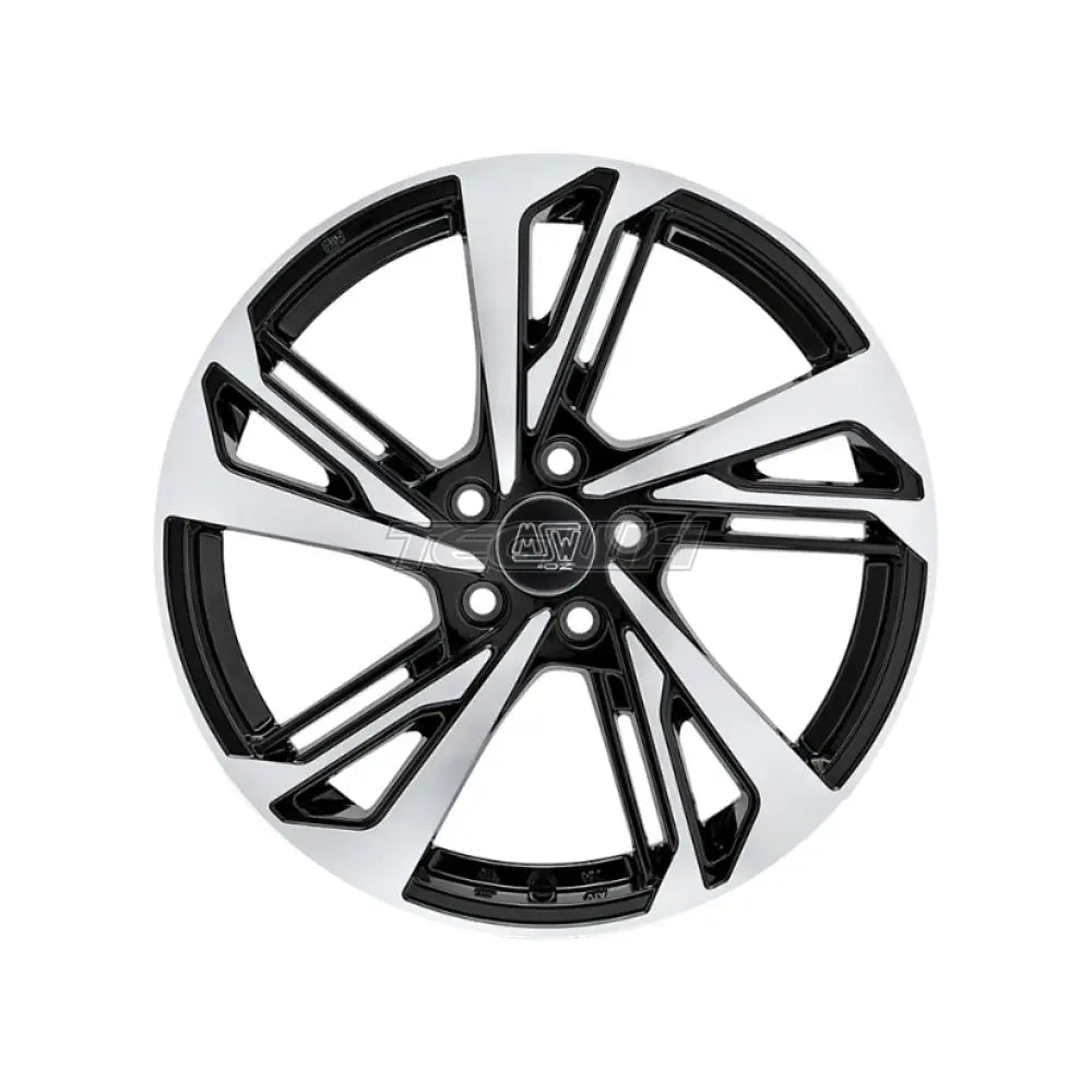MSW All Season 60 Alloy Wheel 17x7 ET40 5x112 Gloss Black Full Polished 57.1mm CB - VAG Alloy Wheels